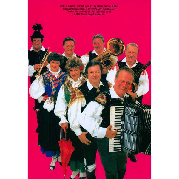 August Seith Musikverlag Avsenik Welterfolge rot