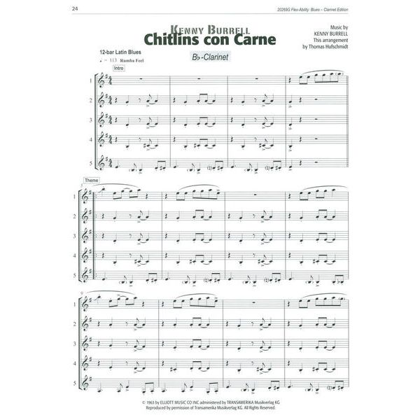 Alfred Music Publishing Flex-Ability Blues Clarinet