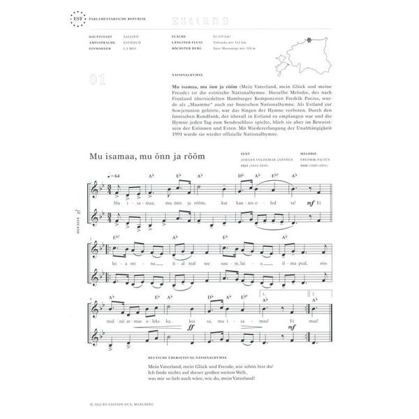 Edition Dux Europa in Noten