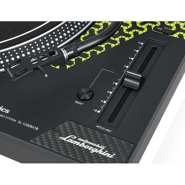 Technics SL-1200M7B GREEN Lamborghini