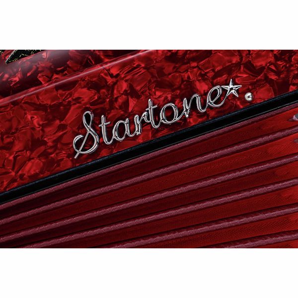 Startone Piano Accordion 72 Red MKII