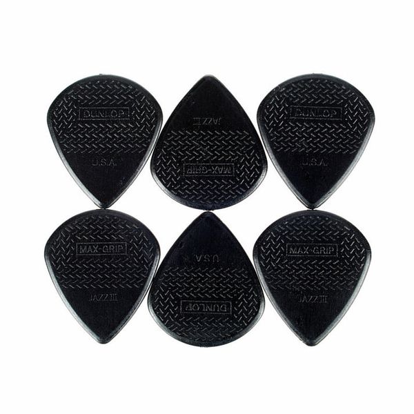 Dunlop Nylon Max Grip Jazz III Stiffo