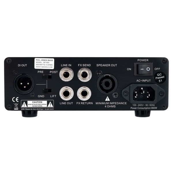 Phil Jones Bass Amp Head BP-800