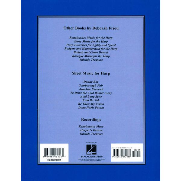 Friou Music Classical Music For The Harp