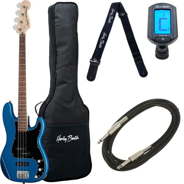 Squier Affinity P Bass PJ LPB Bundle