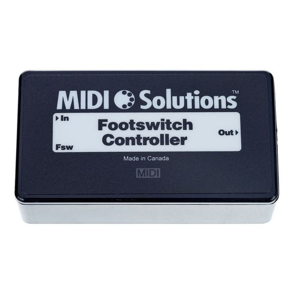 MIDI Solutions Footswitch To MIDI Controller