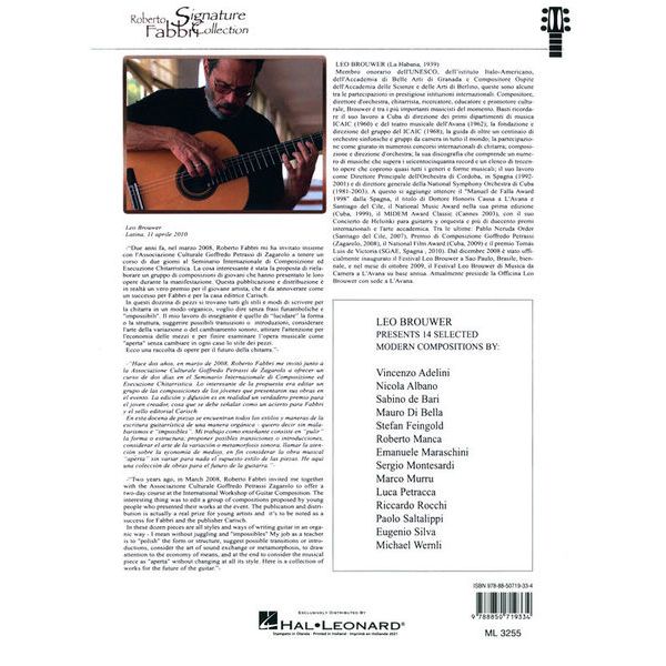 Edition Carisch Leo Brouwer Presents 14