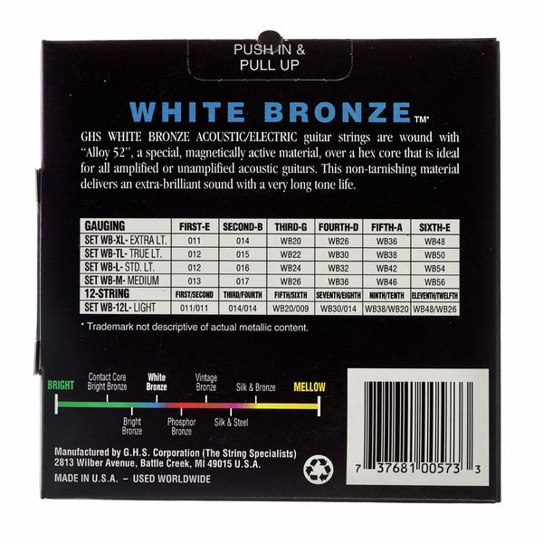 GHS WBL White Bronze