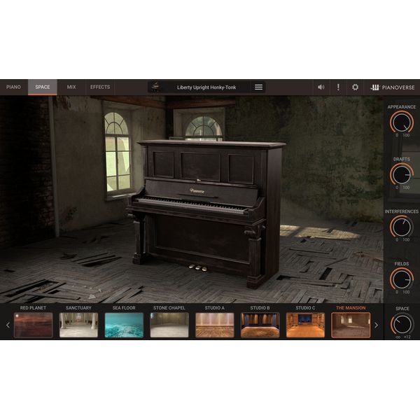 IK Multimedia Pianoverse Liberty Upright