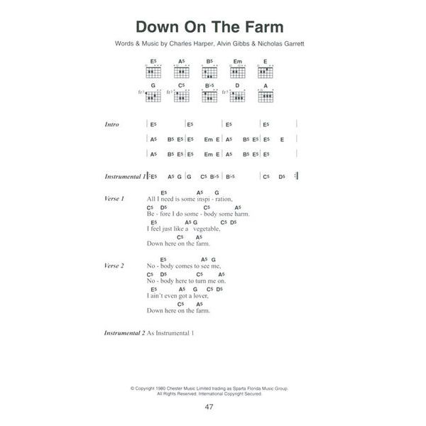 Wise Publications The Little Black Book Of Rock