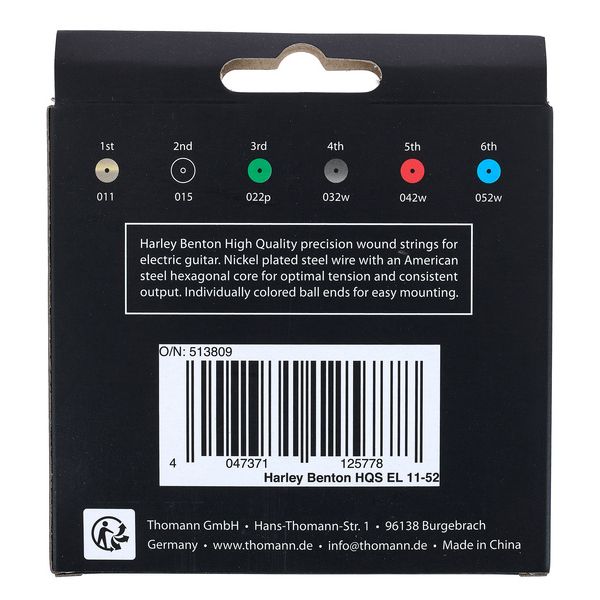 Harley Benton HQS EL 11-52