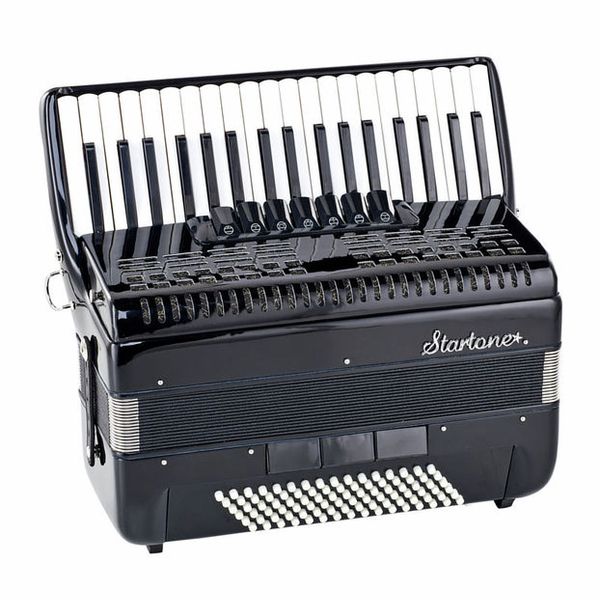 Startone Piano Accordion 96 Black MKII