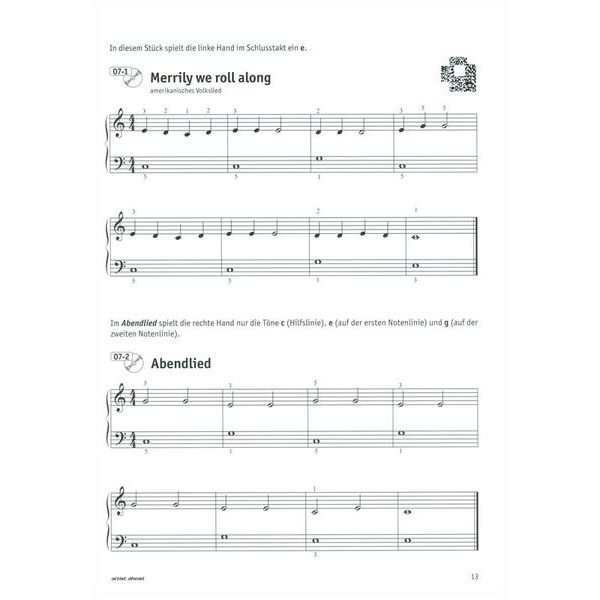 Artist Ahead Musikverlag Meine erste Klavierschule!