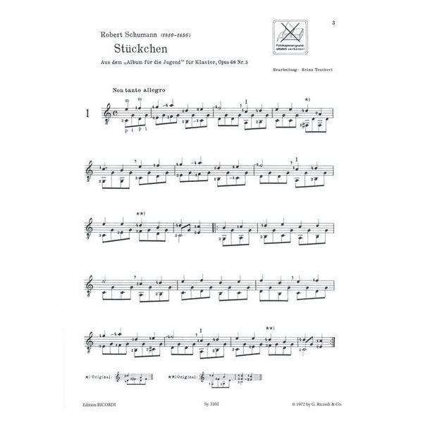 Ricordi Meine ersten Gitarrenstücke 4