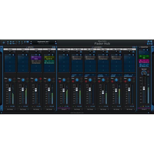 Blue Cat Audio Blue Cat's Fader Hub