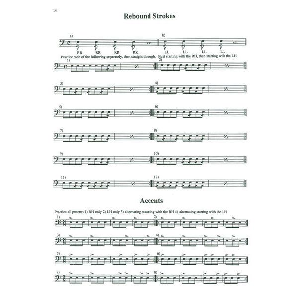 Try Publishing Company Elementary Snare Drum Studies