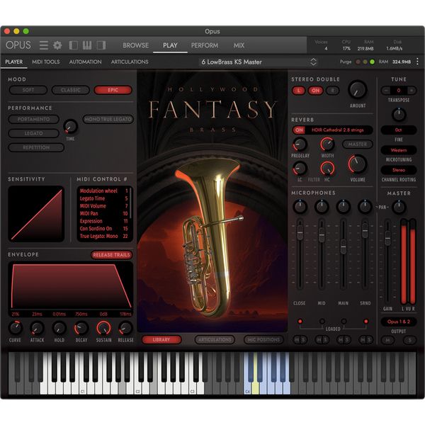 EastWest Hollywood Fantasy Brass