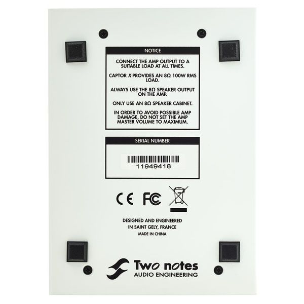 Two Notes Torpedo Captor X 8