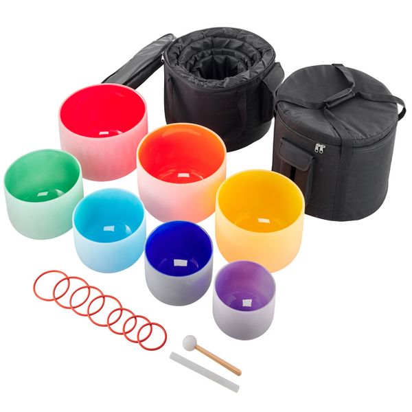 Thomann Crystal Bowl FC Set 440Hz 8-14