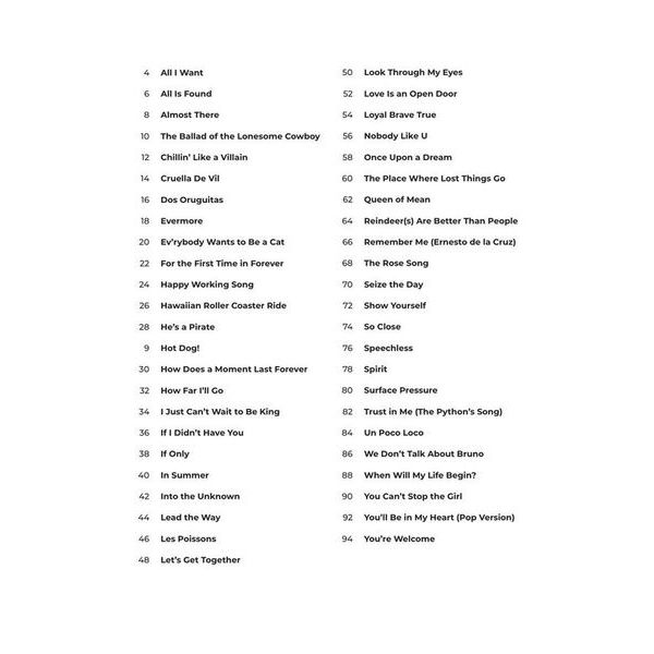 Hal Leonard Disney Hits Super Easy