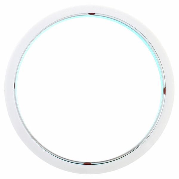 Bass Drum O's 6" Blue Chrome round HCB6