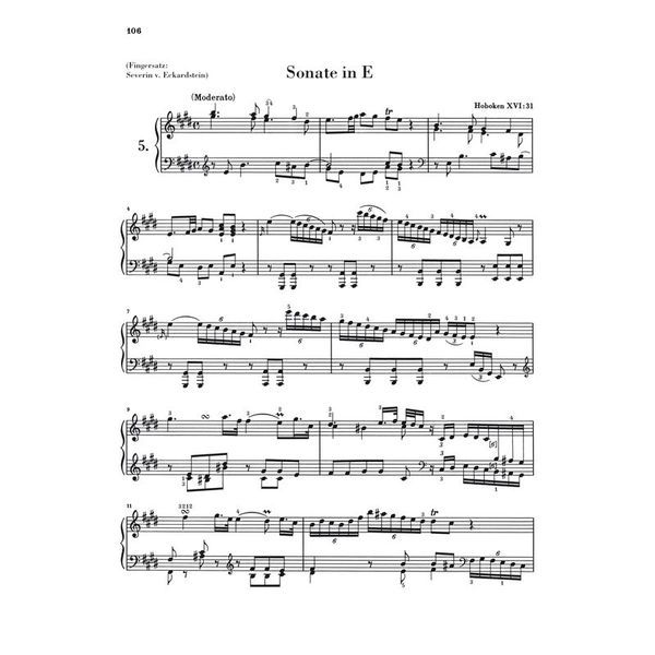 Henle Verlag Haydn Klaviersonaten 2