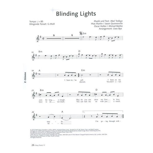 Music Factory Easy Charts Play-Along 11