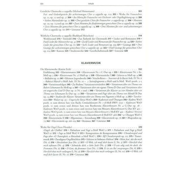 Brenreiter Brahms-Handbuch