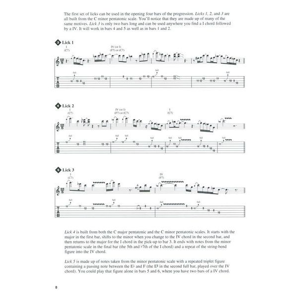 Hal Leonard Blues Licks You Can Use