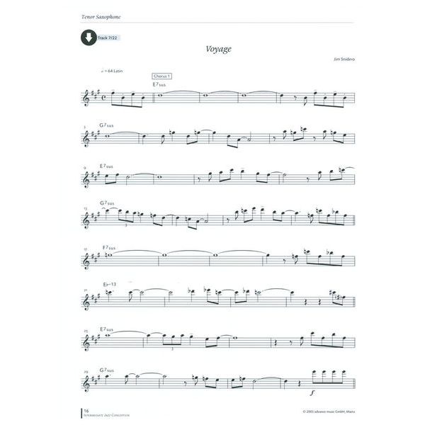 Advance Music Inter Jazz Conception 2 T-Sax
