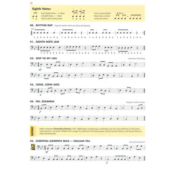 Hal Leonard Essential Elements Band Bass