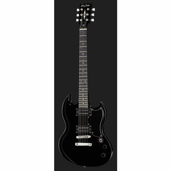 Harley Benton DC-200 BK Student Serie Bundle