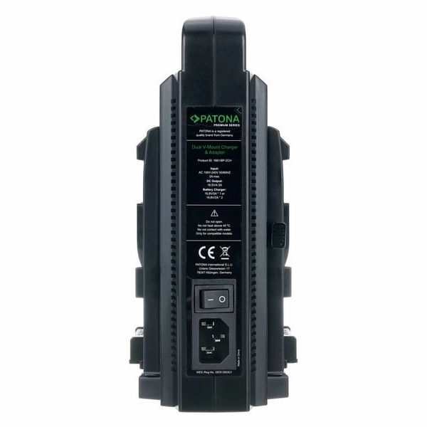 Patona Dual V-Mount Charger
