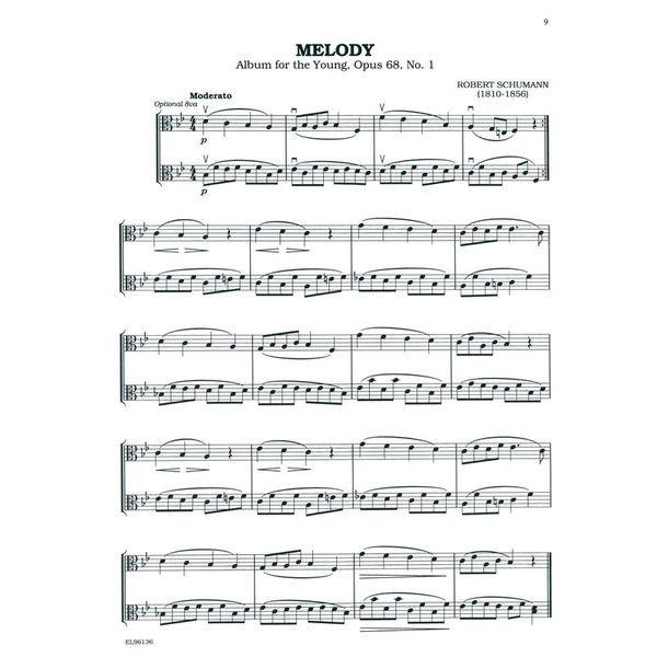 Alfred Music Publishing Classical Duets for All Viola