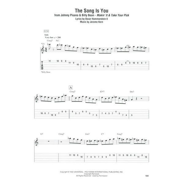 Hal Leonard Jazz Guitar Omnibook