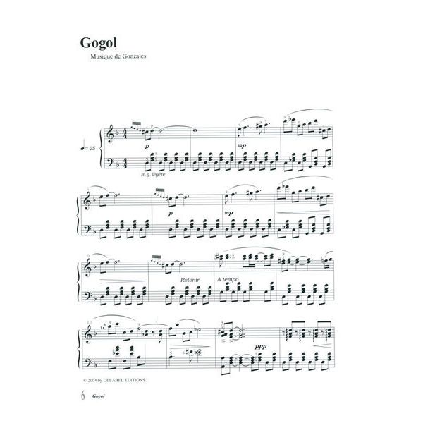 Editions Bourges Chilly Gonzales NoteBook 1