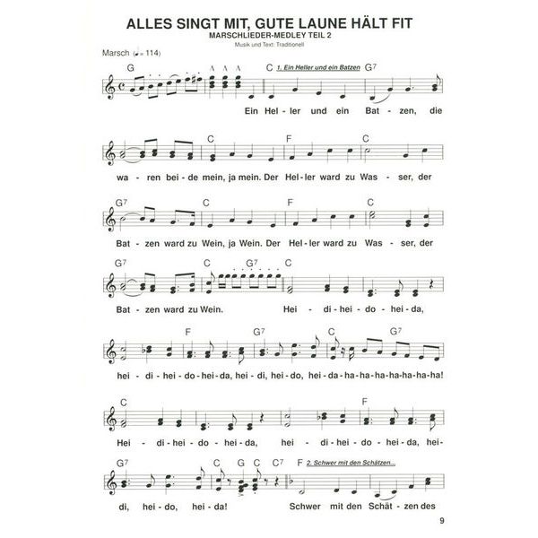 Musikverlag Geiger Wirtshaussingen 2