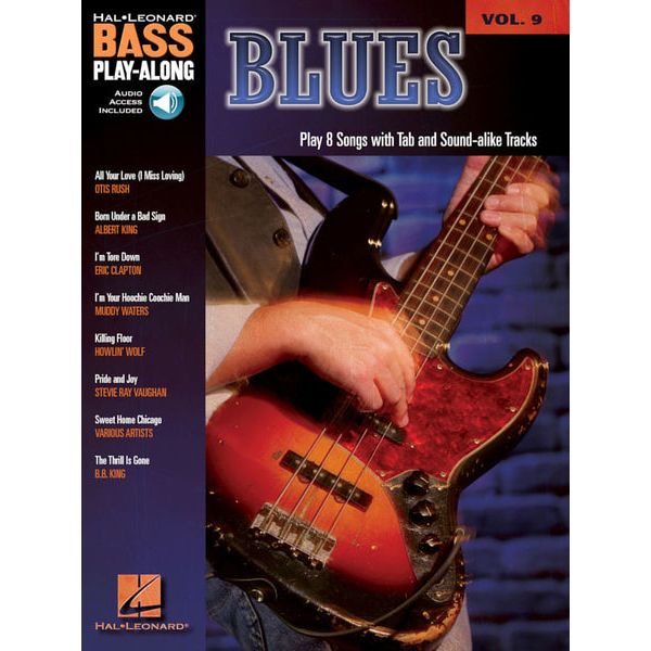 Hal Leonard Bass Play-Along Blues