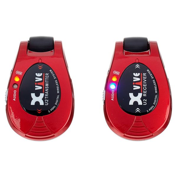 XVive Wireless System U2 Red Bundle