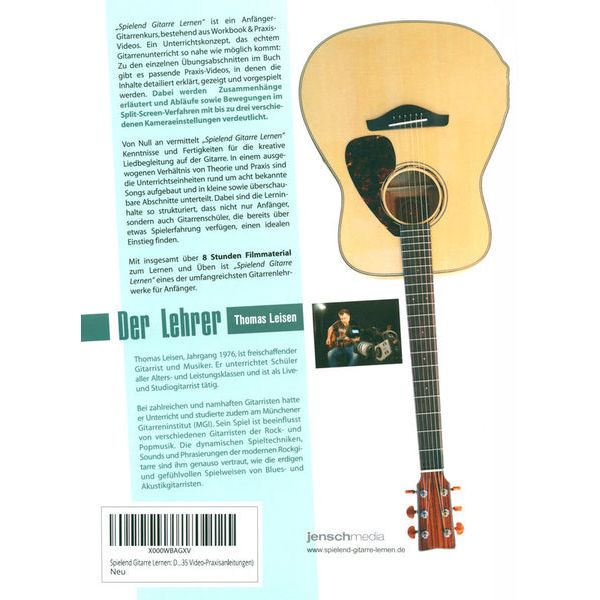 Jenschmedia Spielend Gitarre lernen
