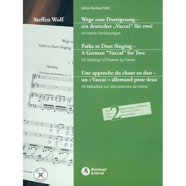 Breitkopf & Hrtel Wege zum Duettgesang