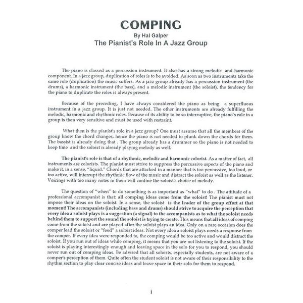 Jamey Aebersold Jazz Piano Voicings Vol.55