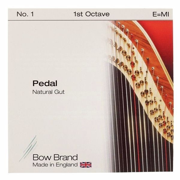 Bow Brand Pedal Natural Gut 1st E No.1