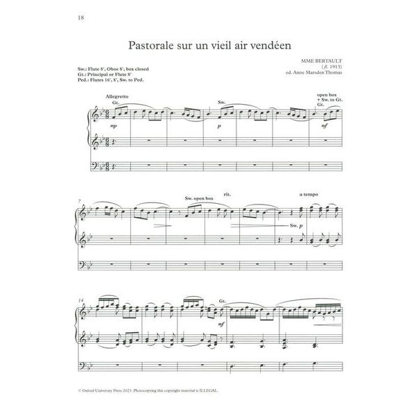 Oxford University Press Organ Music Women