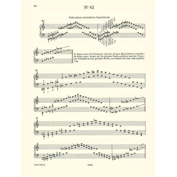 Edition Peters Hanon Der Klavier-Virtuose