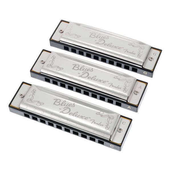 Fender Blues Deluxe 3 Pack with case