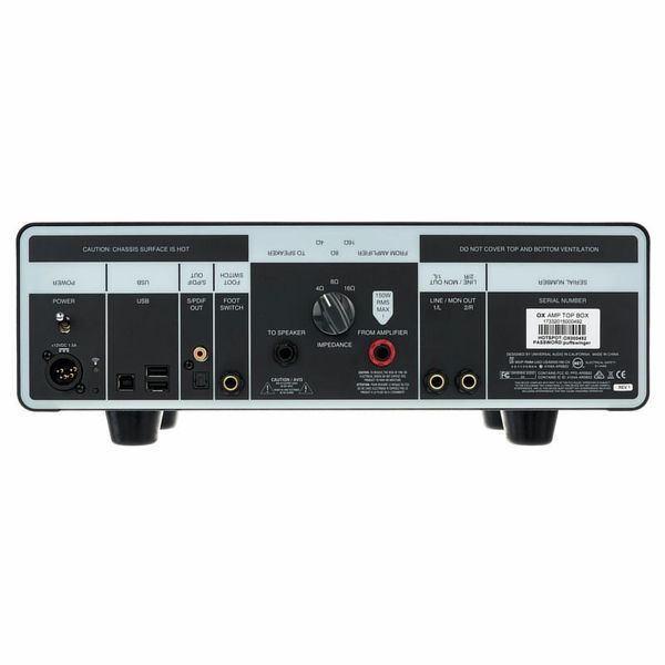 Universal Audio OX Amp Top Box