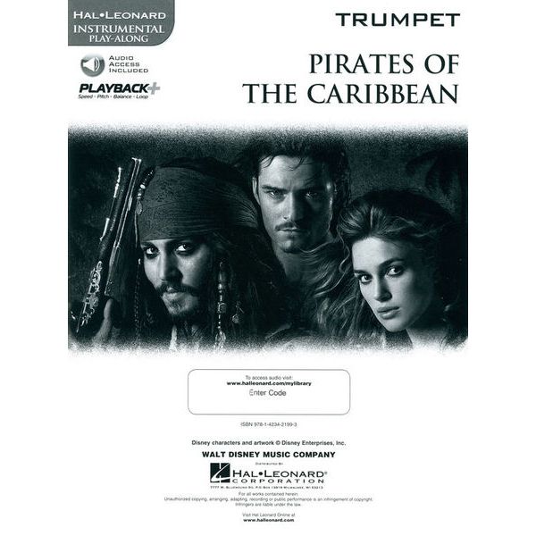 Hal Leonard Pirates Of The Caribbean Trump