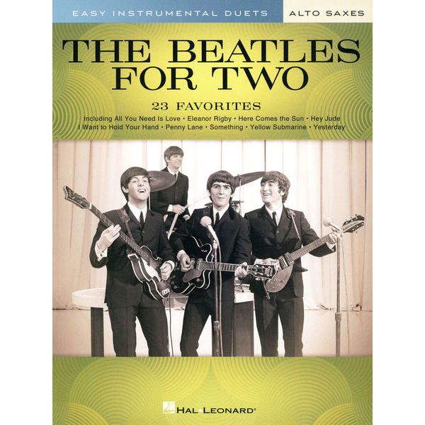 Hal Leonard The Beatles For Two Saxophones