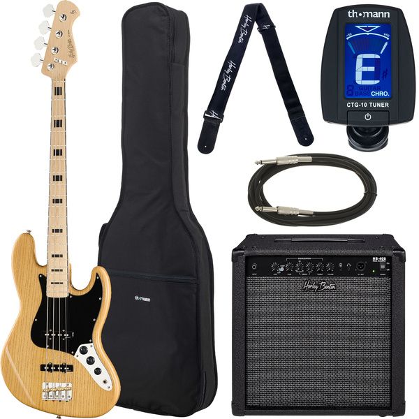 Harley Benton JB-75MN NA Bundle 1